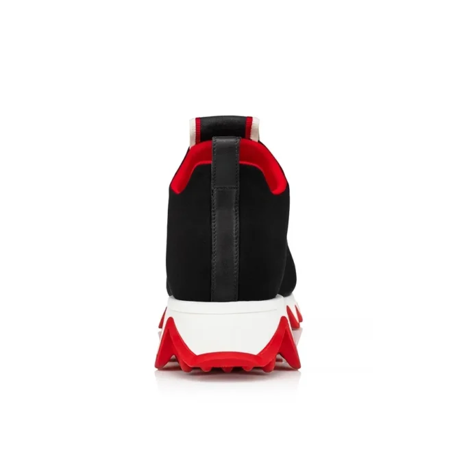 Tiketa Run – Sneakers – Piele de vițel și neopren – Negru – Femei