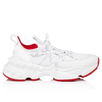 Trailnrun – Sneakers de alergare – Piele de căprioară, piele de vițel și țesătură – Alb – Bărbați