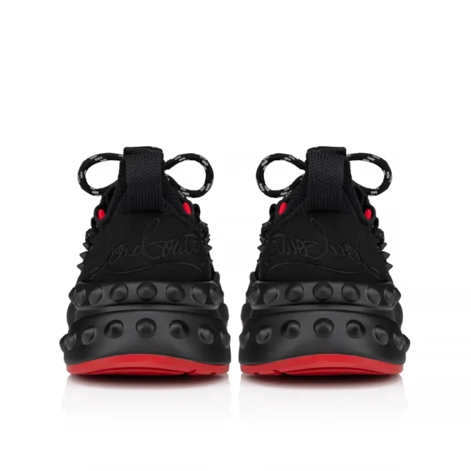 Trailnrun – Sneakers de alergare – Piele de căprioară, piele de vițel și țesătură – Negru – Femei