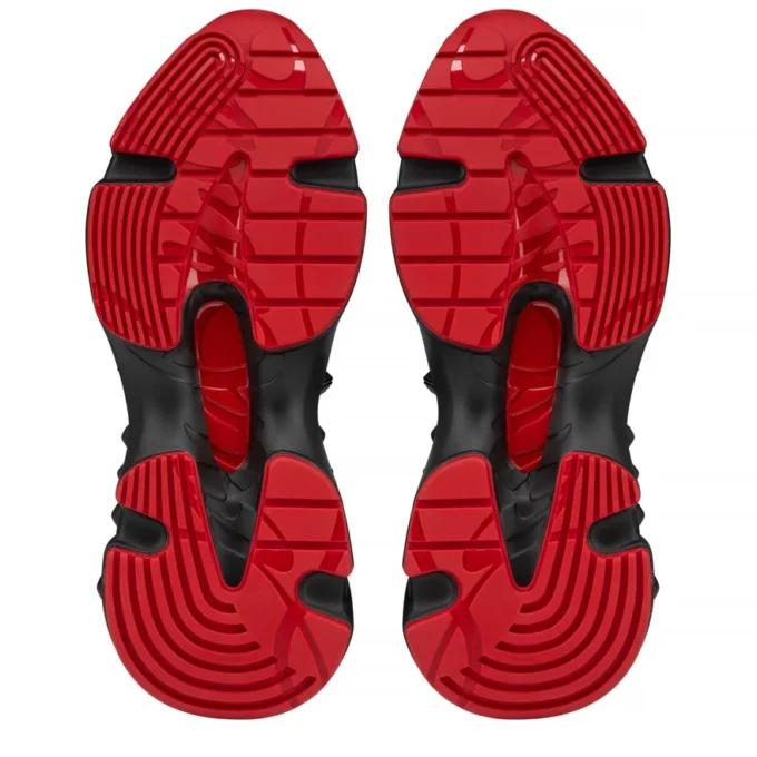 Trailnrun – Sneakers de alergare – Piele de căprioară, piele de vițel și țesătură – Negru – Femei