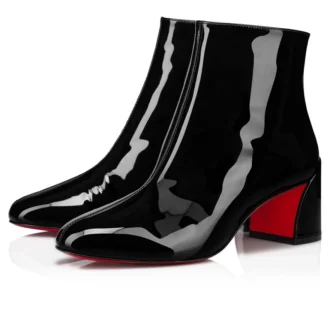 Turela – Cizme de 55 mm – Piele de vițel lăcuită – Negru – Femei Turela – Cizme de 55 mm – Piele de vițel lăcuită – Negru – Femei