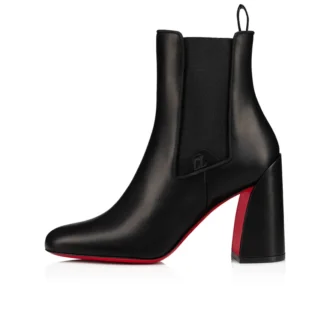 Turelastic – Cizme joase de 84 mm – Piele de vițel – Negru – Femei Turelastic – Cizme joase de 84 mm – Piele de vițel – Negru – Femei