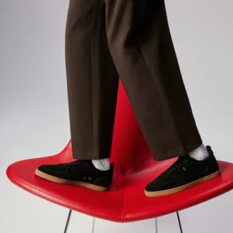 Tutti Rui – Sneakers – Piele de vițel – Negru – Bărbați