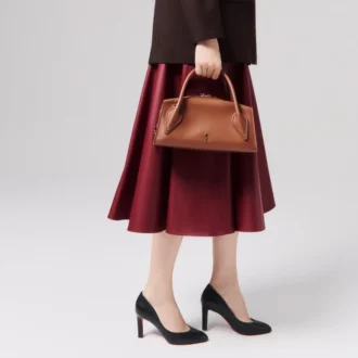 Venus – Geantă crossbody – Piele de vițel – Cuoio