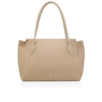 Venus Large – Gență Tote – Piele de vițel inversată – Saharienne