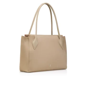 Venus Large – Gență Tote – Piele de vițel inversată – Saharienne