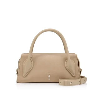 Venus Mini – Geantă crossbody – Piele de vițel inversată – Saharienne
