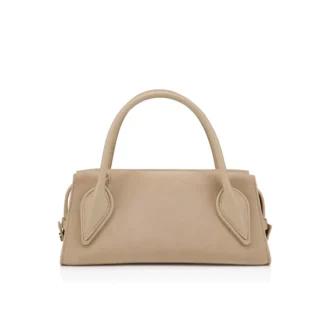 Venus Mini – Geantă crossbody – Piele de vițel inversată – Saharienne