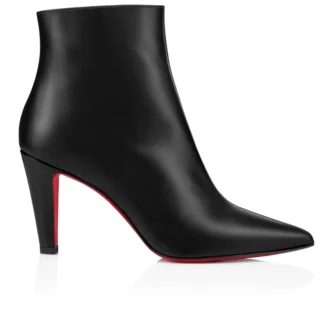 Vibella Booty – Cizme joase de 85 mm – Piele de vițel – Negru – Femei