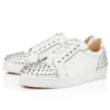 Vieira 2 – Sneakers – Piele de vițel și piele de vițel laminată – Bianco – Femei